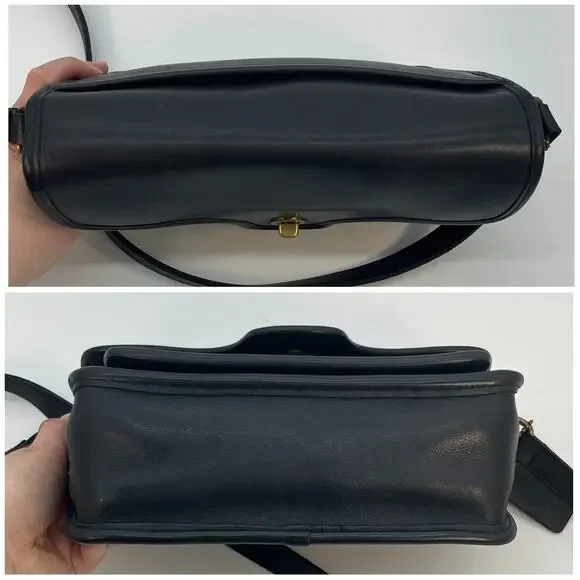 Vintage Coach Kent Bag 9916 Navy USA